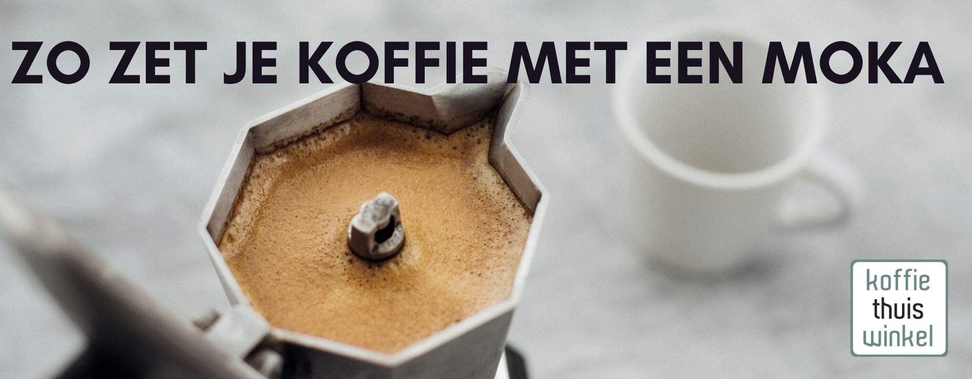vraag naar Beschikbaar Wetenschap How to: Koffie zetten met een moka
